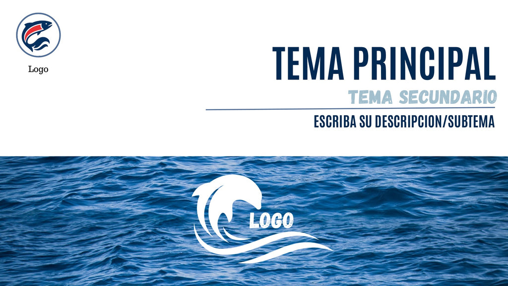 Plantilla de Presentación — Azul