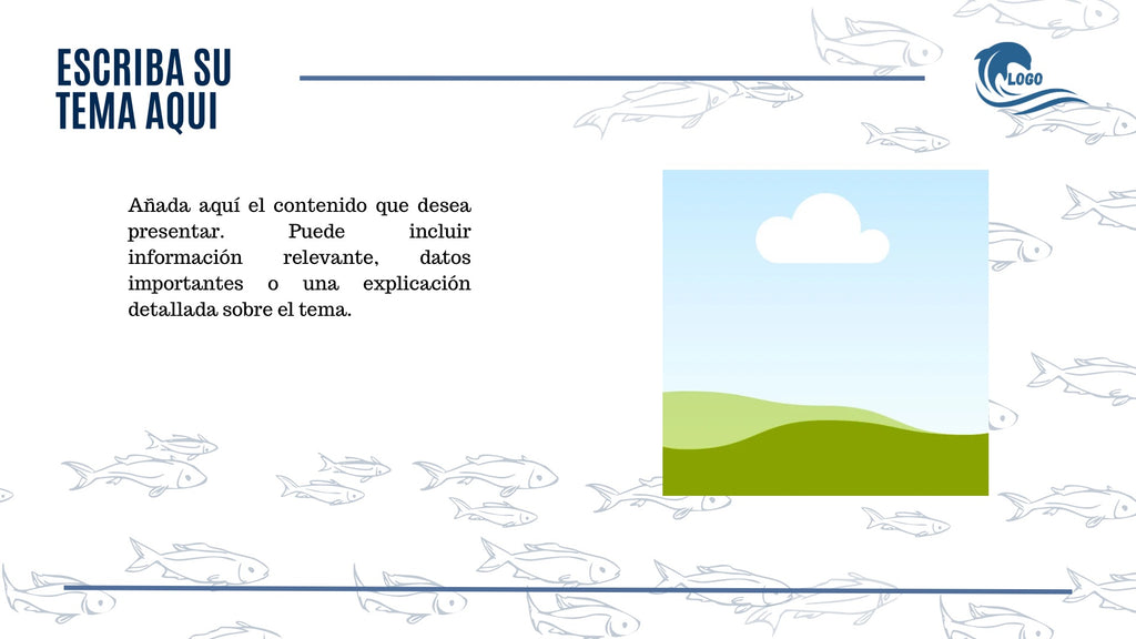 Plantilla de Presentación — Azul